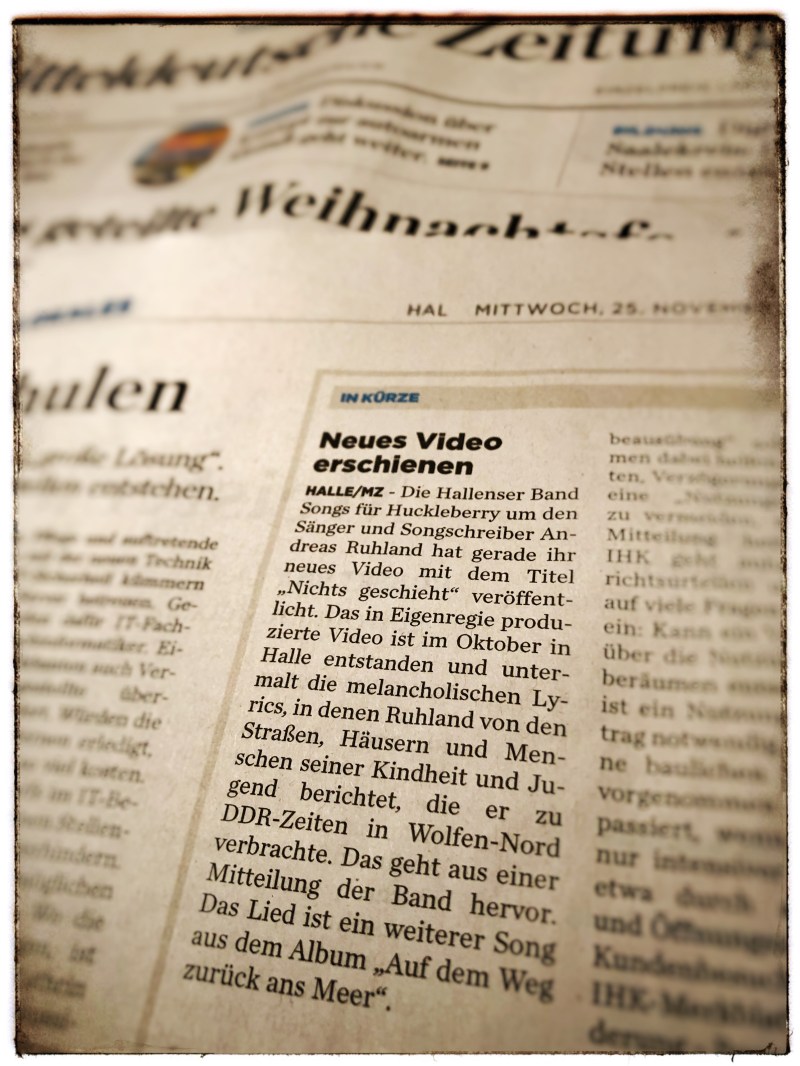 Mitteldeutsche Zeitung, 25.11.2020